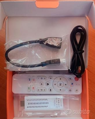 Android 14.0 TV Stick 16GB WiFi Controllo Vocale