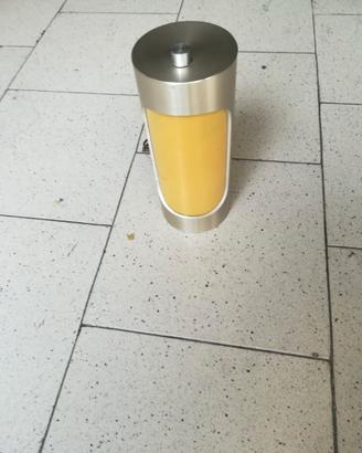 2 LAMPADE DA ARREDAMENTO in acciaio inox