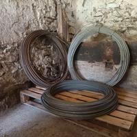 Cavi in acciaio zincato e inox.