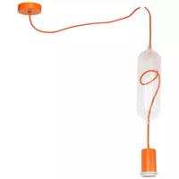 LAMPADARIO INDUSTRIALE SOSPENSIONE VETRO AMPOLLA