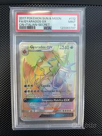 Gyarados GX – 112/111 – Sole & Luna – PSA 9 – Ita