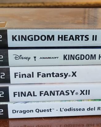 Lotto giochi PS2 Square Enix