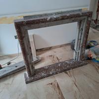 Rivestimento Camino Marmo