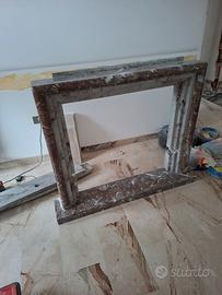 Rivestimento Camino Marmo