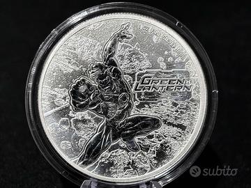 1 oncia 1OZ argento Samoa 2023 - Green Lantern