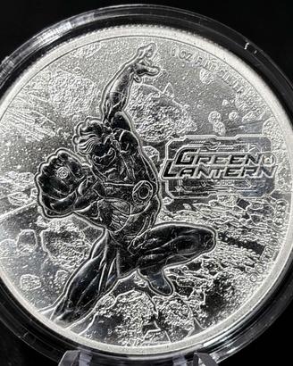 1 oncia 1OZ argento Samoa 2023 - Green Lantern