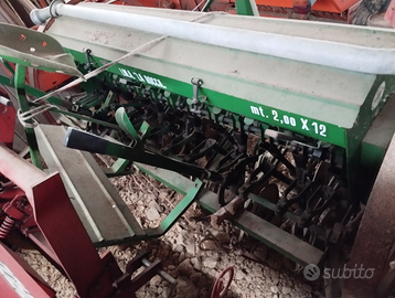 Seminatrice e erpice a dischi