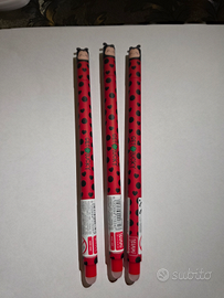 Set 3 penne legami 2025 coccinella