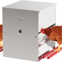 Mangiatoia automatica a pedale bilaterale 50 kg 🐓