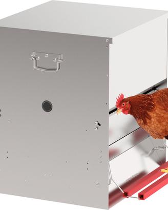 Mangiatoia automatica a pedale bilaterale 50 kg 🐓