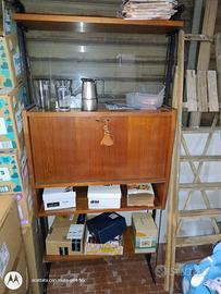 armadio libreria scandinava modernariato 