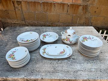Servizio piatti Bavaria Silbermann vintage
