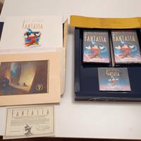 Fantasia Disney VHS CD litografia videocassette