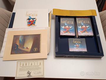Fantasia Disney VHS CD litografia videocassette