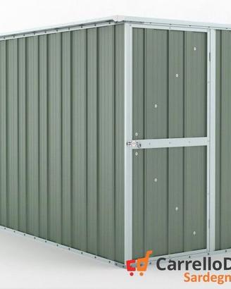 deposito attrezzi box giardino 175x307 verde
