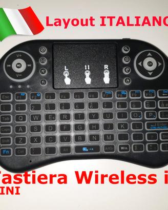 Tastiera Wireless ITALIANA RETROILLUMINATA