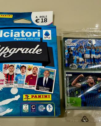 Figurine panini calciatori   Upgrade & Celebration
