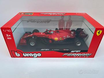 Ferrari SF21 Leclerc 2021 1:18 Bburago Burago 1/18