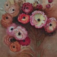 Natura Morta-Impressionismo "Bouquet di Ranuncoli"