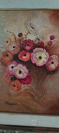 Natura Morta-Impressionismo "Bouquet di Ranuncoli"