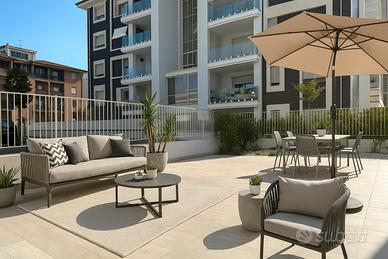 Trilocale al piano terra di nuova costruzione