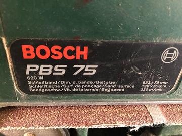 Levigatrice a Nastro Bosch PBS 75