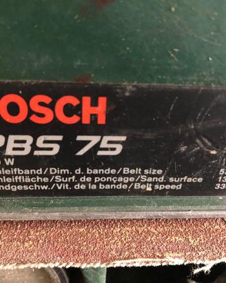 Levigatrice a Nastro Bosch PBS 75