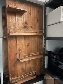 Mensole a parete in legno