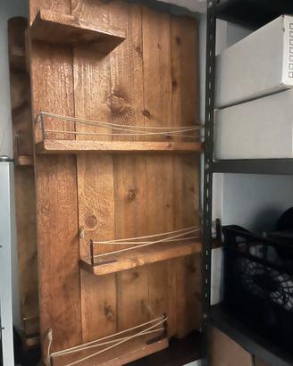 Mensole a parete in legno