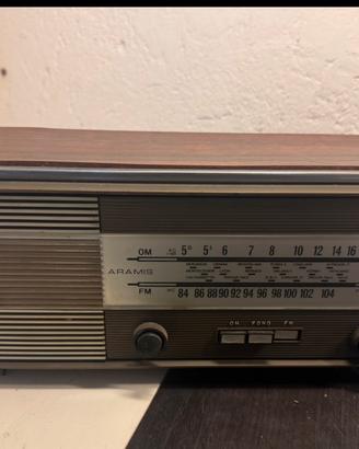 Radio GBC Aramis FM2 vintage funzionante