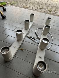 Faretti + Lampadine LED incl.