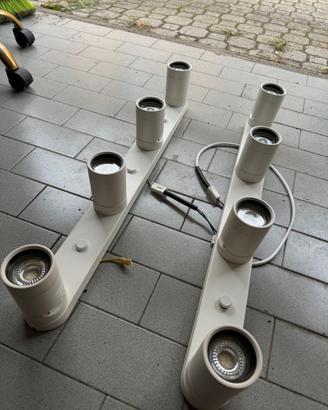 Faretti + Lampadine LED incl.