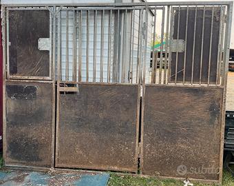 Pareti frontali box cavalli
