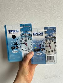 Cartucce EPSON 27 CMYK nuove