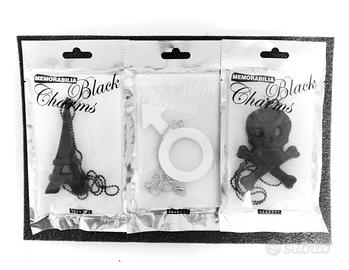 Ciondoli Seletti Memorabilia Charms Porcellana B/W