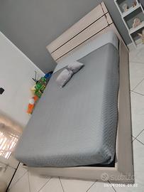 Letto una piazza e mezzo con contenitore 