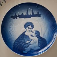 piatto commemorativo natività 