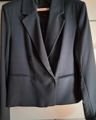 Blazer Blu polvere doppiopetto 