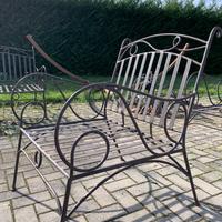 Arredo giardino in ferro battuto