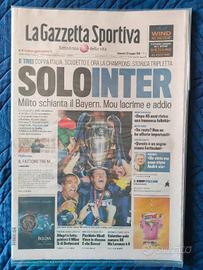 Gazzetta dello Sport Inter Champions League 