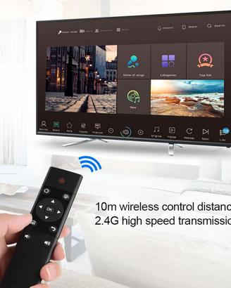 TELECOMANDO UNIVERSALE WIRELESS USB PER SMART TV