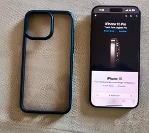 Apple iphone 15 pro max 256gb titanio blu Perfetto