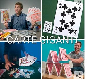 Carte da gioco giganti 