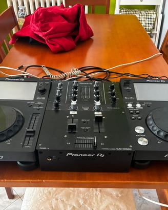 Set XDJ 700 e DJM250