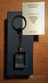 Portachiavi Crystal 3D