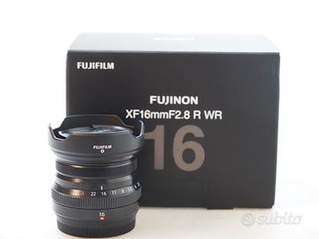 FUJIFILM XF 16MM F 2.8 R WR IN PROMO