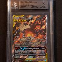 Carta pokemon Reshiram&Charizard GX