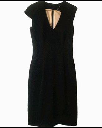 Vestito Nero Elegante H&M senza Maniche scollo a V
