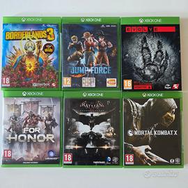Lotto 6 Giochi Xbox One PAL Mortal Kombat Batman