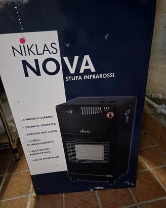 STUFA INFRAROSSI NIKLAS NOVA